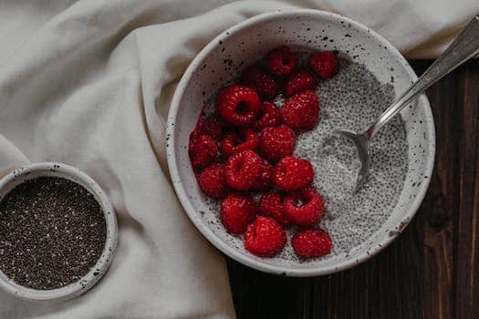 Strawberries in White Ceramic Bowl