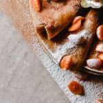 Brown and Black Beans on Brown Wooden Tray